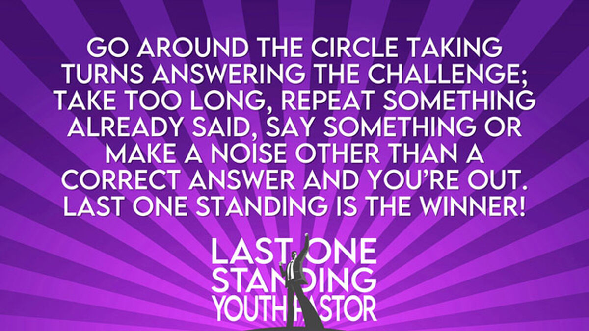Last One Standing Youth Pastor image number null